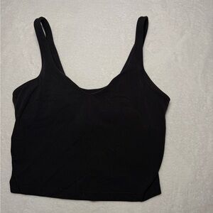 lululemon athletica Black Tank Top